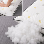 Set 2 Perne Brodate Matlasate 50/70 cm