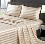 Lenjerie Damasc Polycotton 2 Persoane Crem