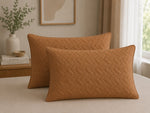 Set 2 Perne Matlasate Sweet 50x70 cm - Maro