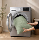 Set 2 Perne Matlasate Sweet 50x70 cm - Verde