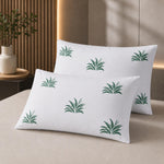 Set 2 perne Memory Aloe Vera 40x70 cm – detaliu