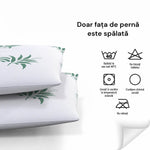 Set 2 perne Memory Aloe Vera 40x70 cm – prezentare