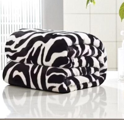 Pilota de Iarnă cocolino 200/210 cm Alb+Negru